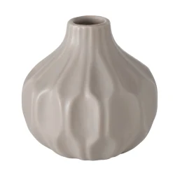 Ceramiczny wazon z tłoczonym wzorem ESKO, Ø 11 cm