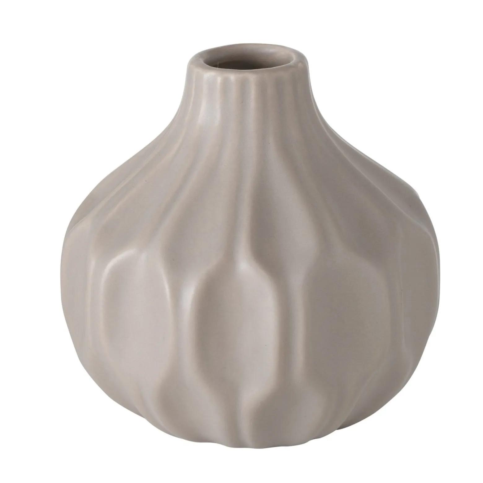 Ceramiczny wazon z tłoczonym wzorem ESKO, Ø 11 cm