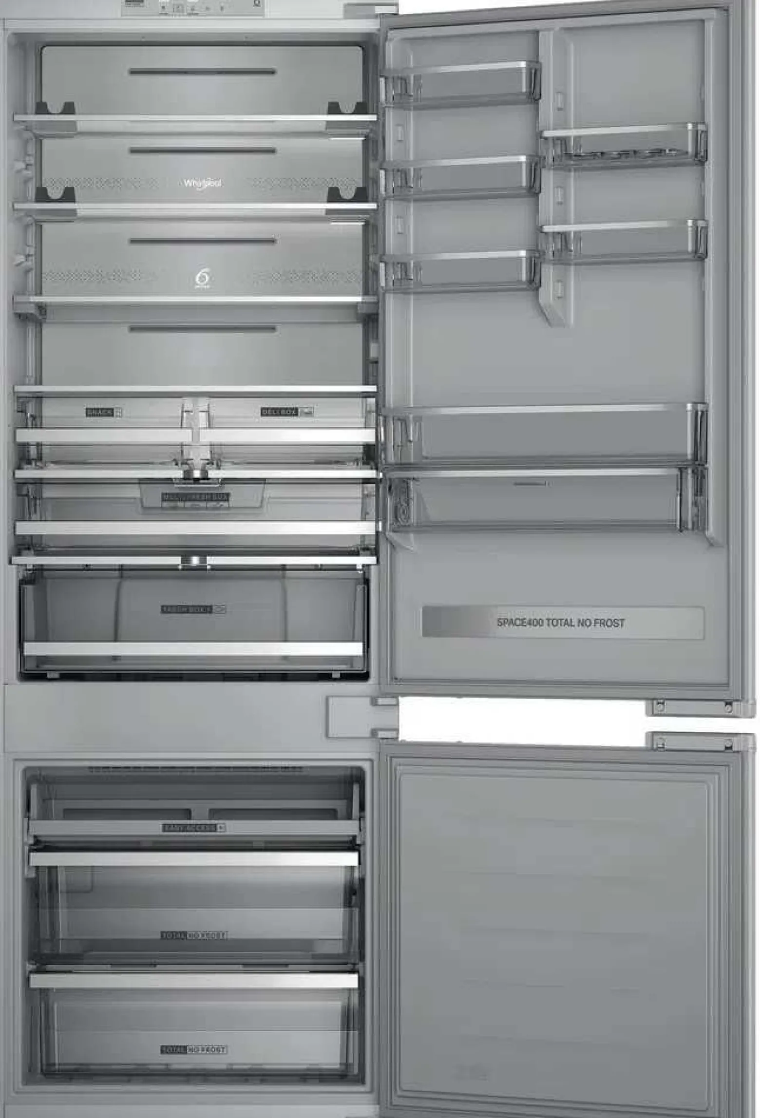 Chłodziarko-zamrażarka WHIRLPOOL WHSP70T262P