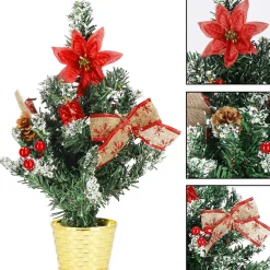 Choinka dekoracyjna sztuczne drzewko ozdoba świąteczna 40 cm