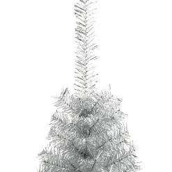 Choinka Srebrny 210 x 120 cm vidaXL