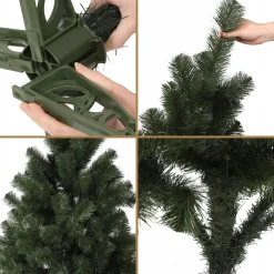 Choinka sztuczna Jodła 220 cm Gęsta Piękna Premium