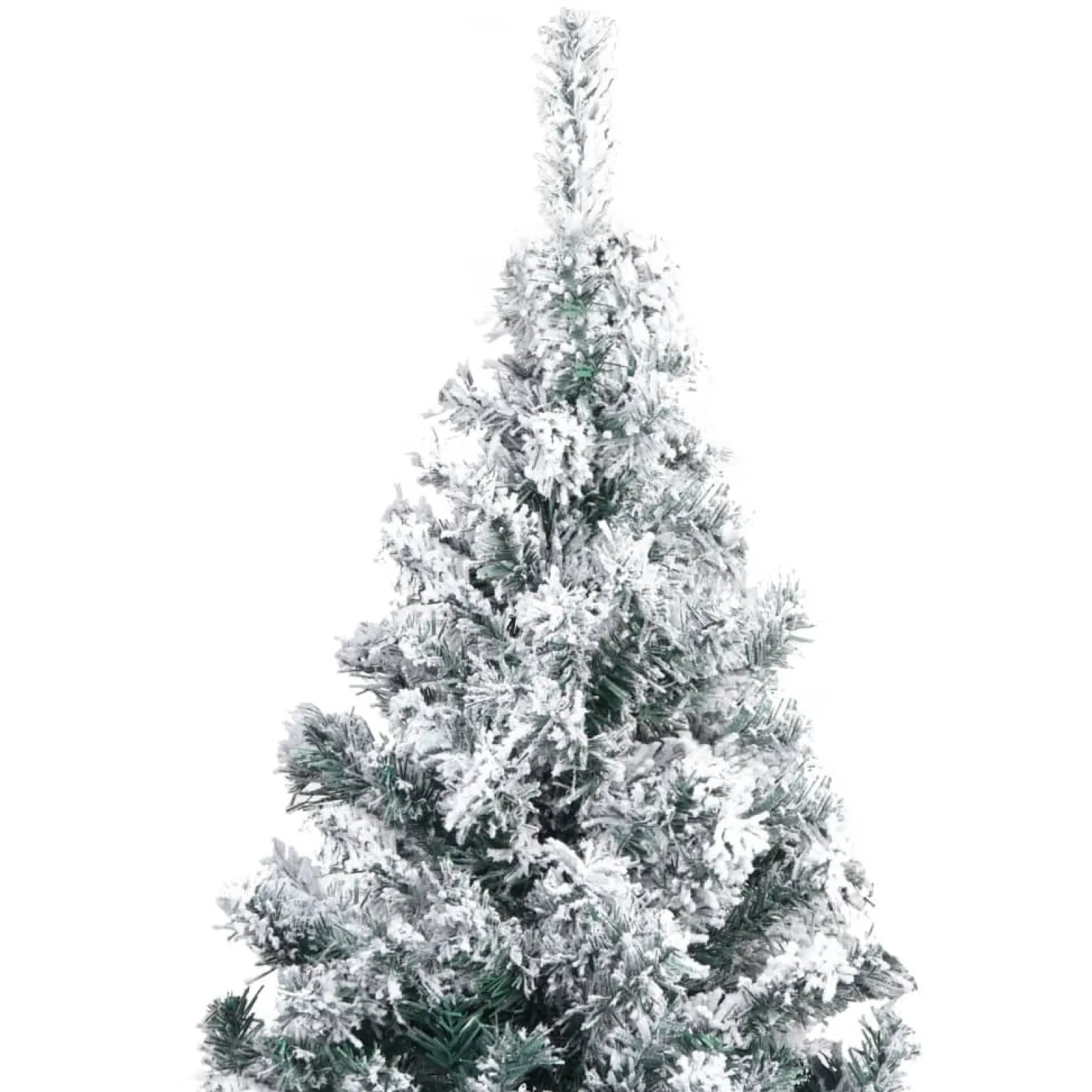 Choinka Sztuczna Zielona Ośnieżona Choinka Śnieg 240 cm