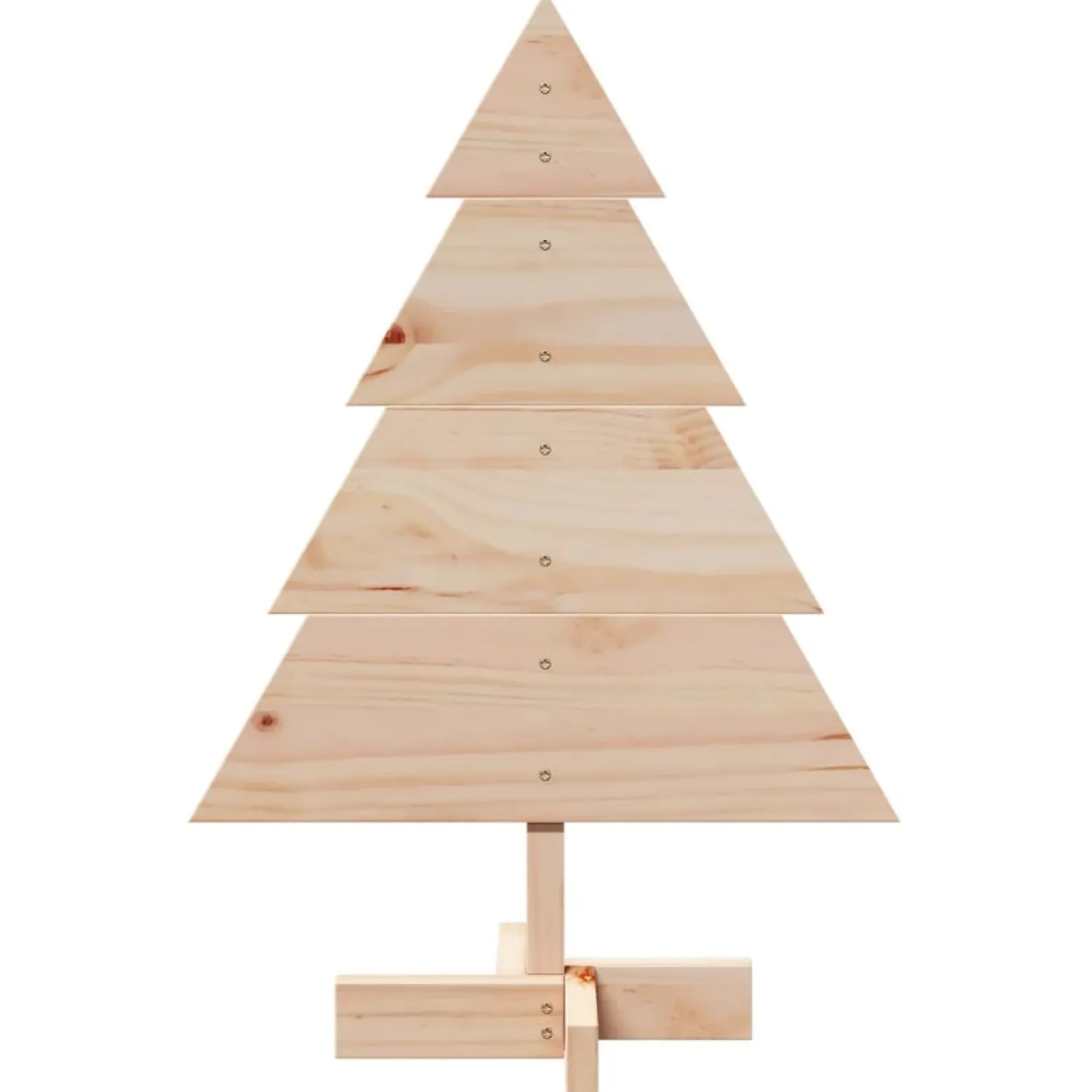 Choinka Drewniana Sztuczna Choinka Sosnowa Drewno 70 cm
