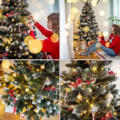 Choinka sztuczna Diamentowa 220 cm Premium Piękna