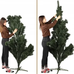 Choinka sztuczna Jodła 220 cm Gęsta Piękna Premium