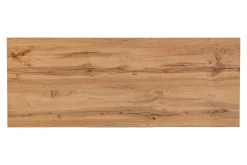 Czarna Wisząca Szafka pod UMYWALKĘ z Blatem 180 cm RYFLOWANA