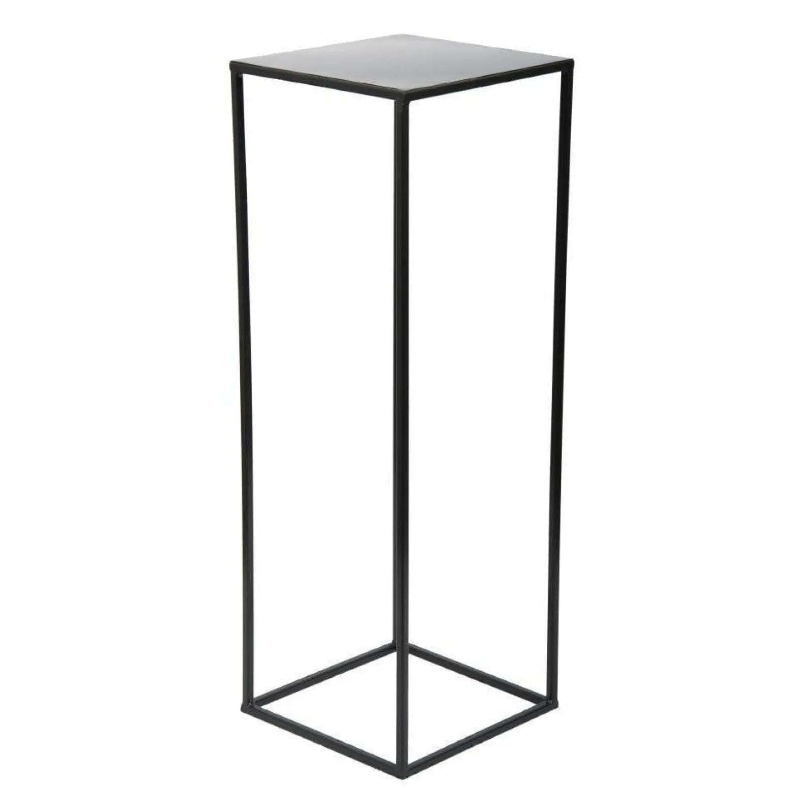 Czarny nowoczesny kwietnik stojący 70 cm LOFT