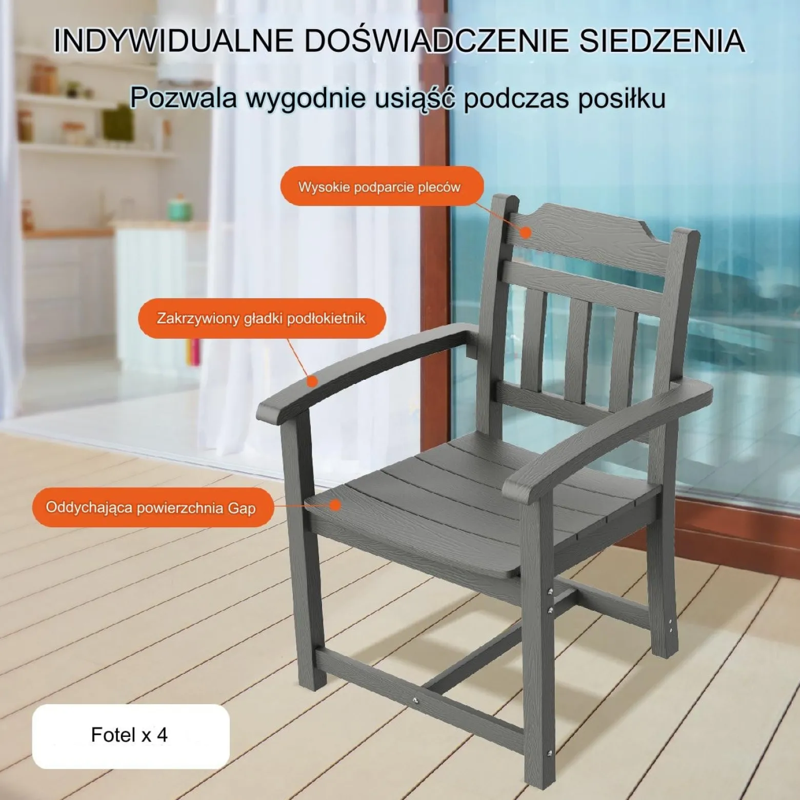 5-Częściowy Zestaw do Jadalni
