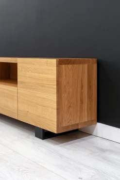 Dębowa szafka RTV Lift