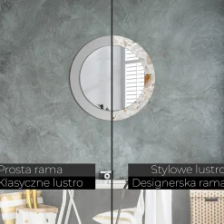 Dekoracyjne lustro Ścienne fi60 Okrągłe - Styl lastryko