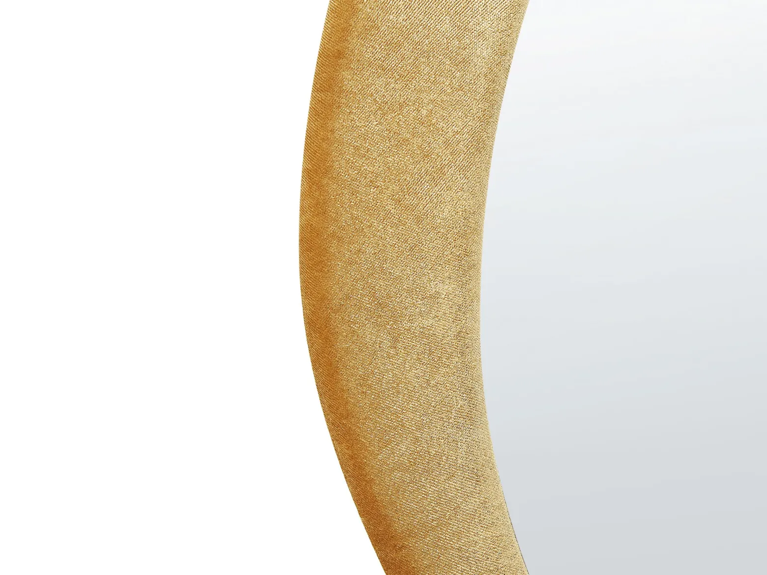Dekoracyjne lustro ścienne 61x91 cm żółte