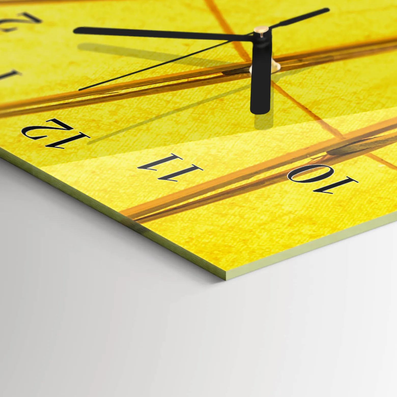 Dekoracyjny zegar 30x60 Parasol design na ścianę