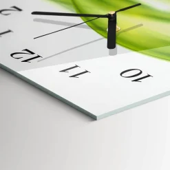 Dekoracyjny zegar 30x60 Abstrakcyjne Linie design na ścianę