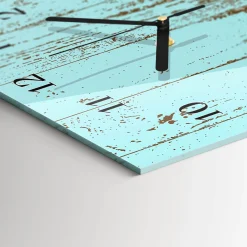 Designerski zegar 30x60 Drewno dekoracyjny na ścianę