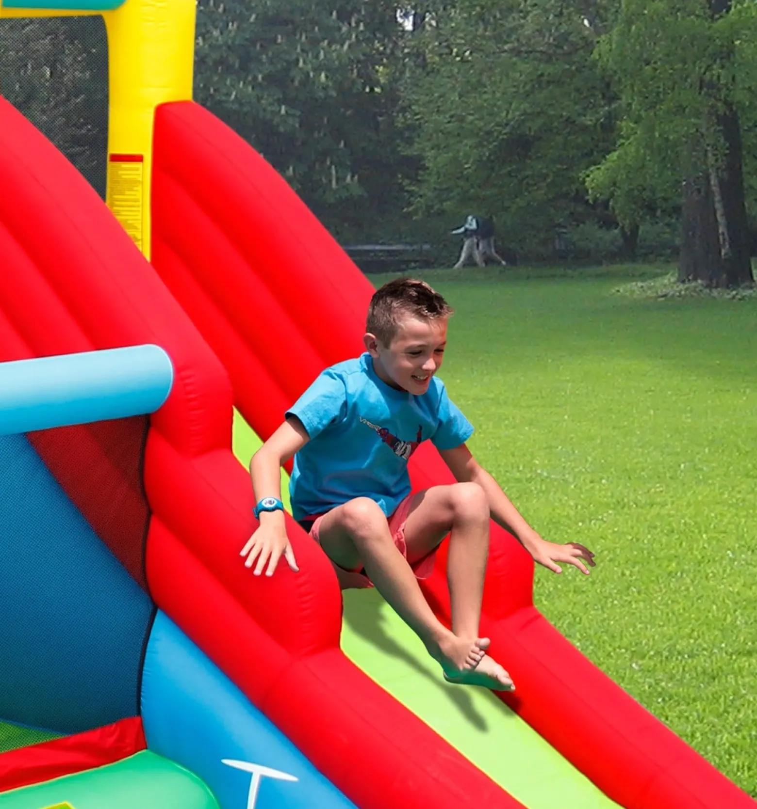 Dmuchany Plac Zabaw Trampolina MEGA ZABAWA dla Dzieci