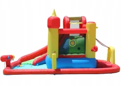 Dmuchany Plac Zabaw Trampolina ZAMEK WODNY Dmuchaniec dla Dzieci