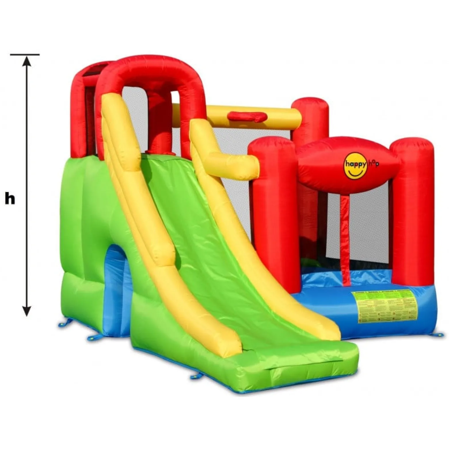 Dmuchany Plac Zabaw SLIDE 6w1 z Dmuchawą dla Dzieci