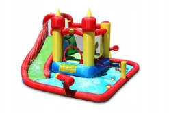 Dmuchany Plac Zabaw Trampolina ZAMEK WODNY Dmuchaniec dla Dzieci
