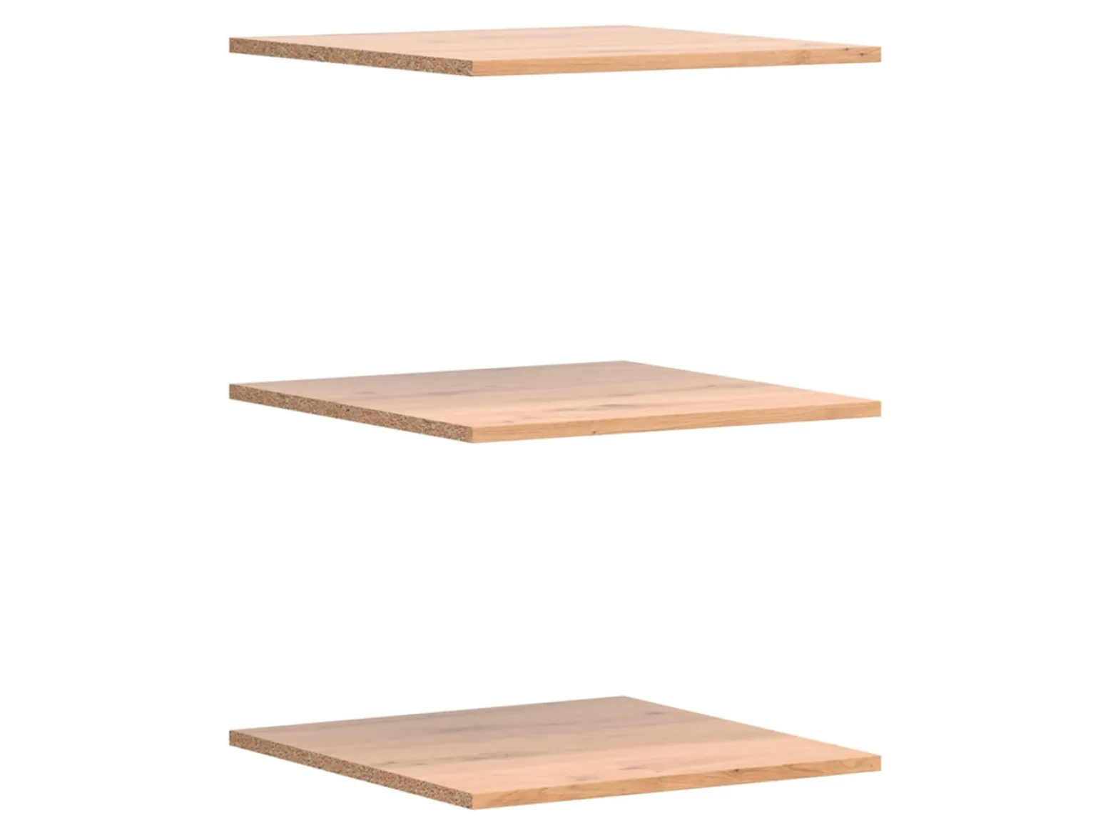 Dodatkowe półki 49cm dąb artisan do szafy Lamea 154