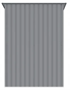 Domek Ogrodowy Narzędziowy na Narzędzia Szopa KENT 143x89cm szary Metalowy