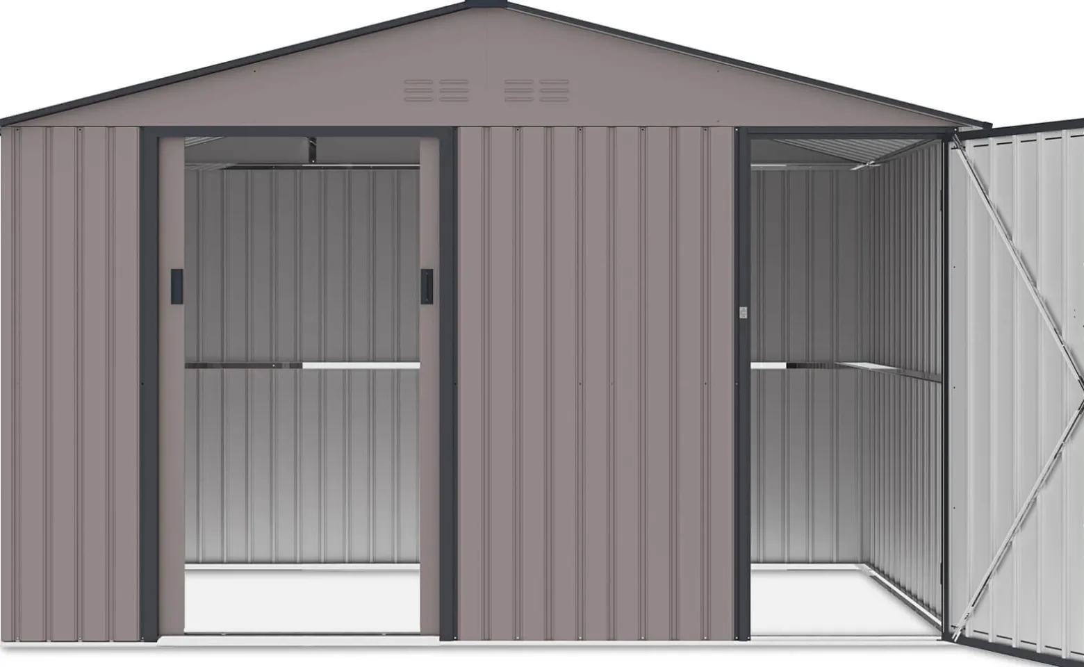 Domek Ogrodowy Narzędziowy na Narzędzia Szopa FALCON 340x194x220 Metalowy