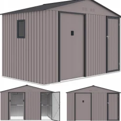 Domek Ogrodowy Narzędziowy na Narzędzia Szopa FALCON 340x194x220 Metalowy