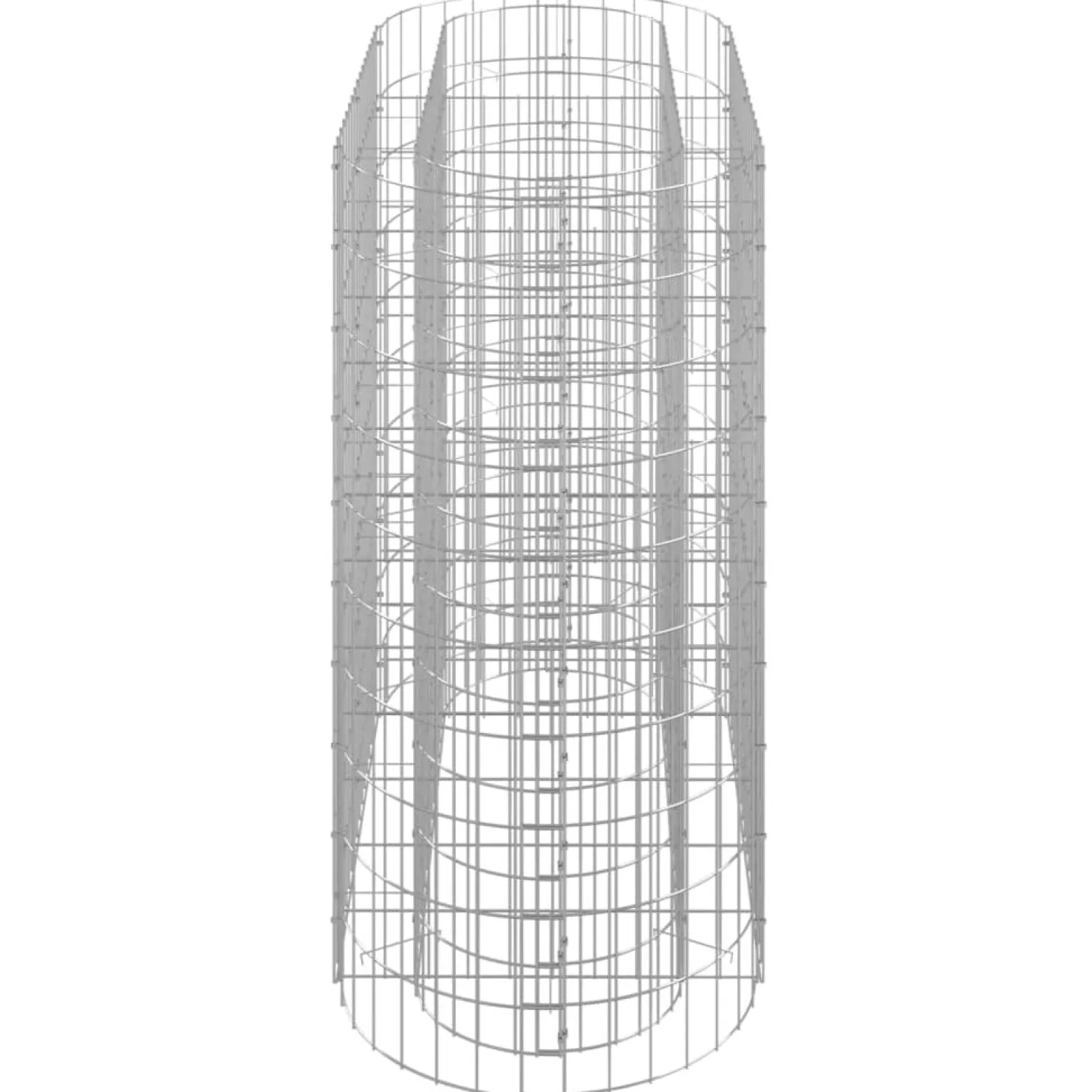 Donica Gabionowa Kosz Gabionowy Stalowy Stal Galwanizowana 120x50x100