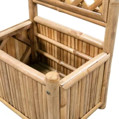 Donica Brąz 40 cm Bambus vidaXL