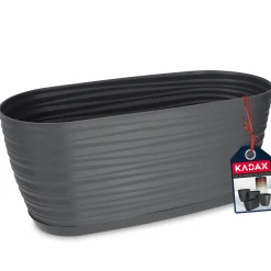Doniczka Osłonka z Podstawką Donica Kolory 27cm