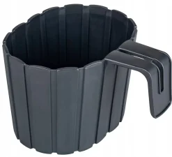 Doniczka balkonowa Prosperplast Boardee antracyt 2,2l