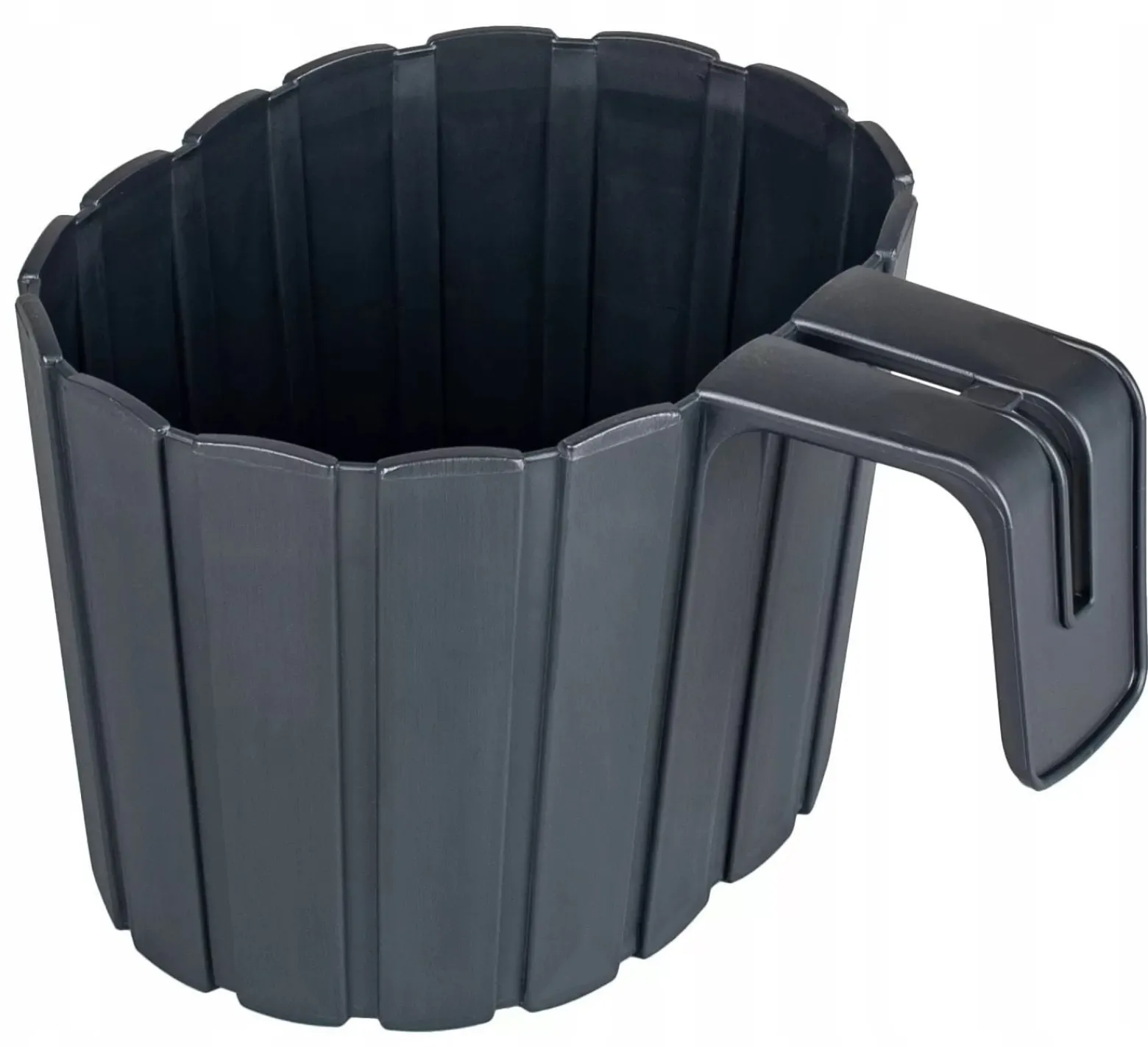Doniczka balkonowa Prosperplast Boardee antracyt 2,2l