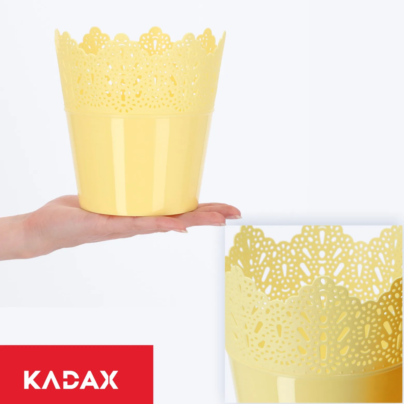 Doniczka Donica Na Kwiaty Osłonka 14,5cm Kolory