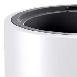 Doniczka Donica Ogrodowa 39 Cm Okrągła Na Taras Do Ogrodu Domu Biała