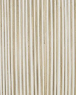 Doniczka donica okrągła 38x37 beż prążki