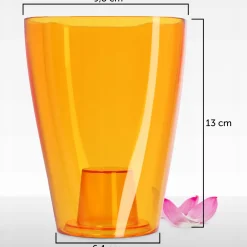 Doniczka Donica Osłonka Na Storczyk Kolory 9 cm