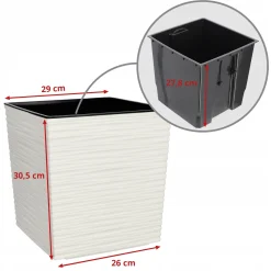 Doniczka Donica Osłonka z Wkładem Kolory 30cm