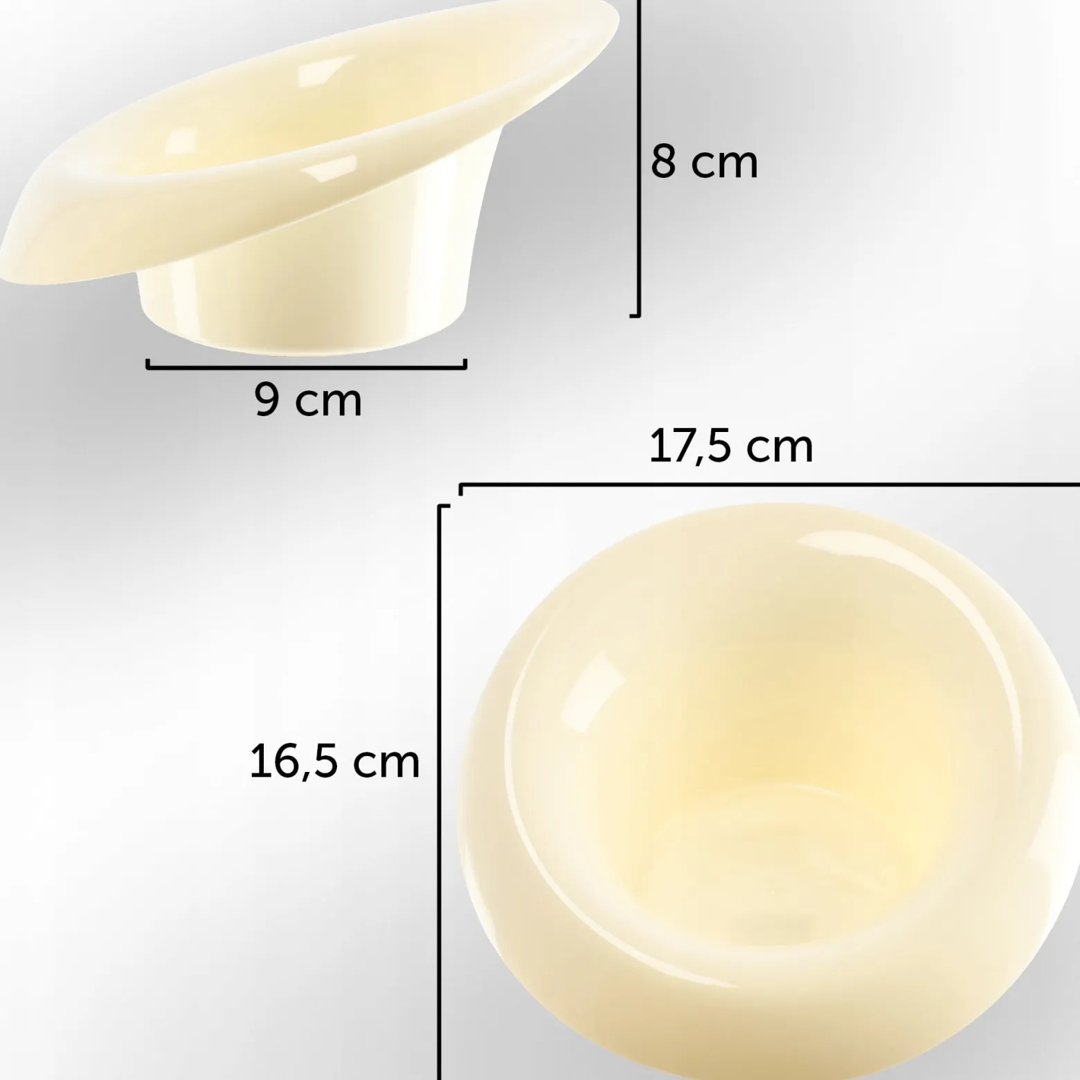 Doniczka Misa Osłonka Ikebana Kompozycja Kolor 9cm