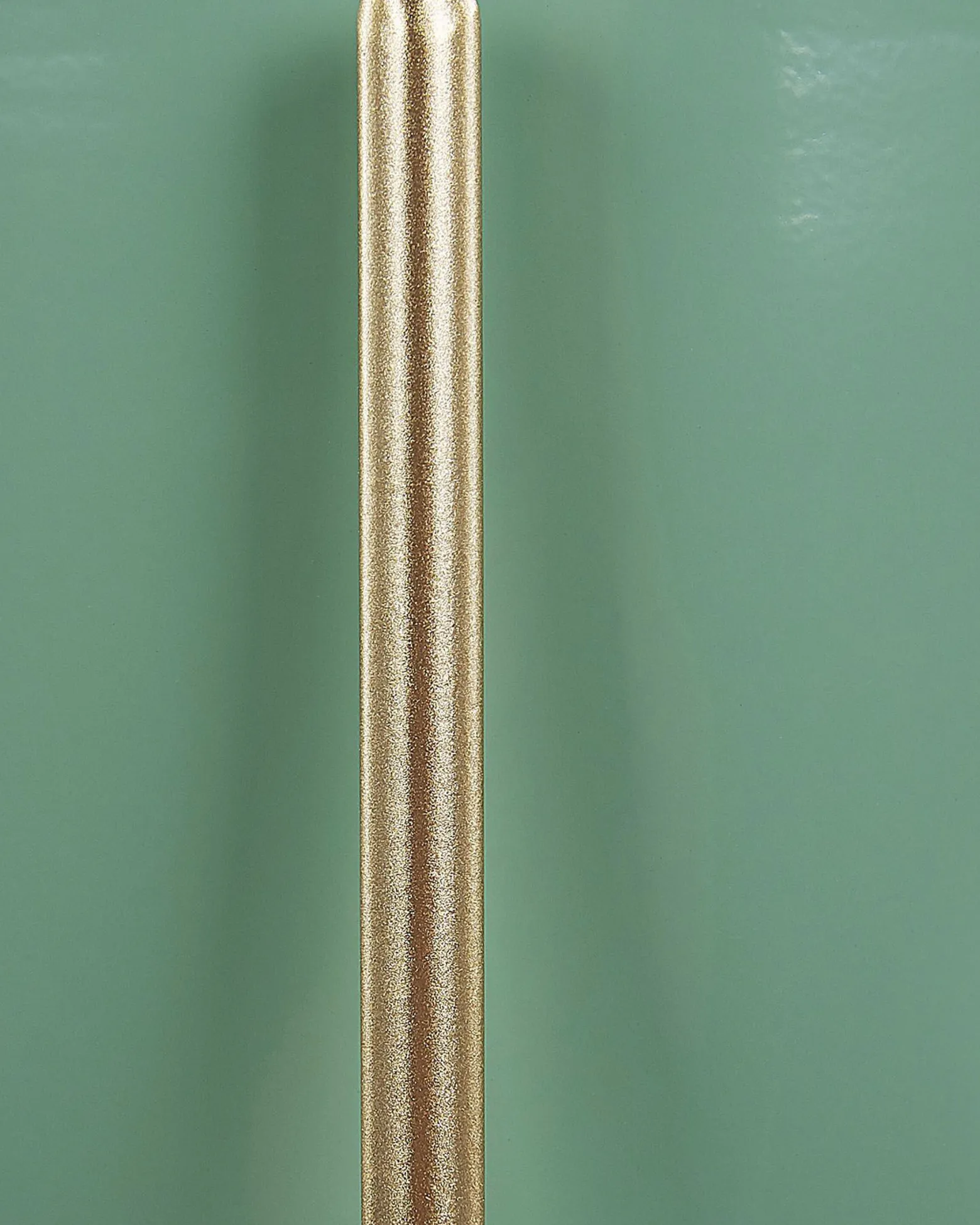 Doniczka na stojaku 31 cm metalowa zielona