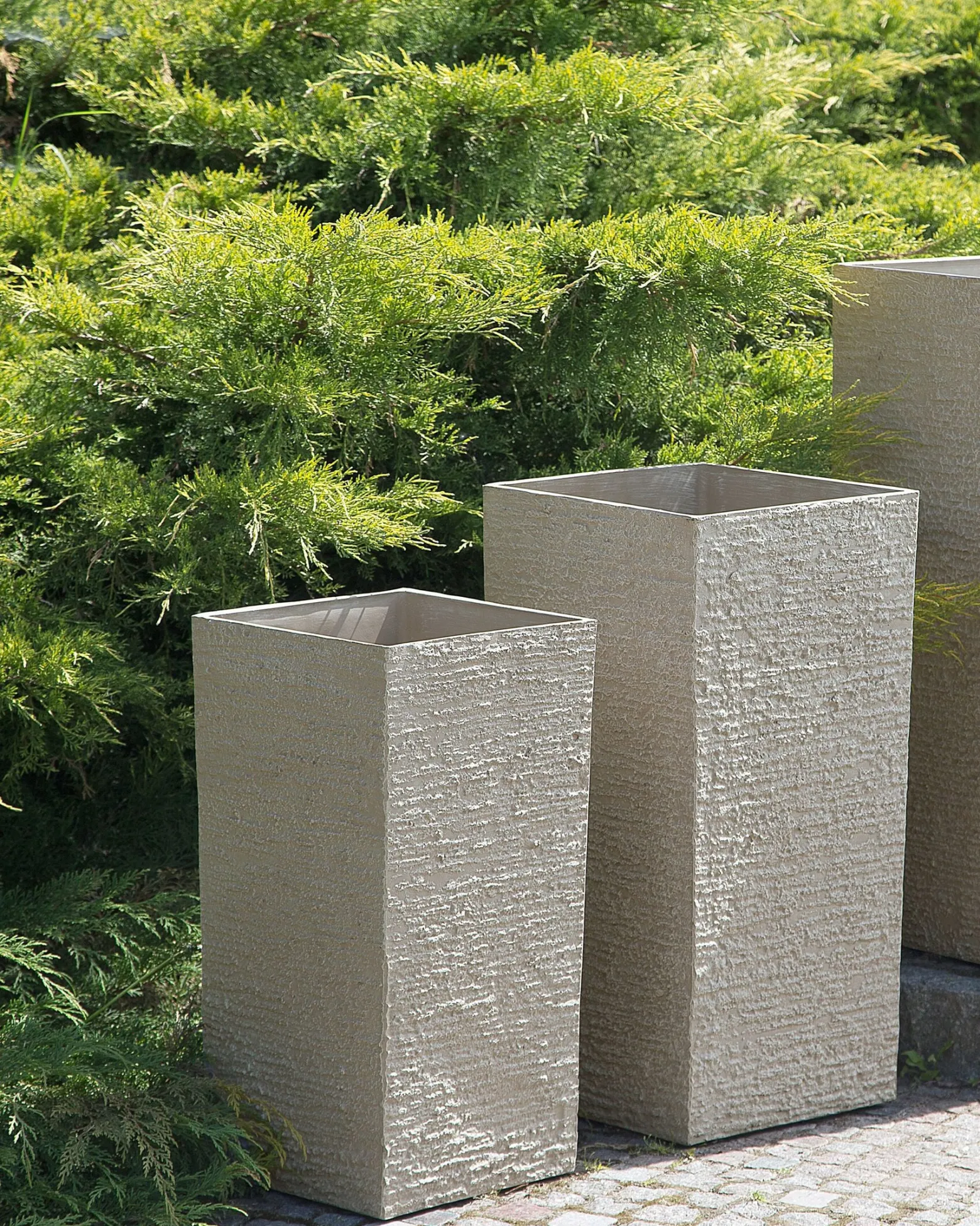 Doniczka ogrodowa 30 x 60 cm beżowa