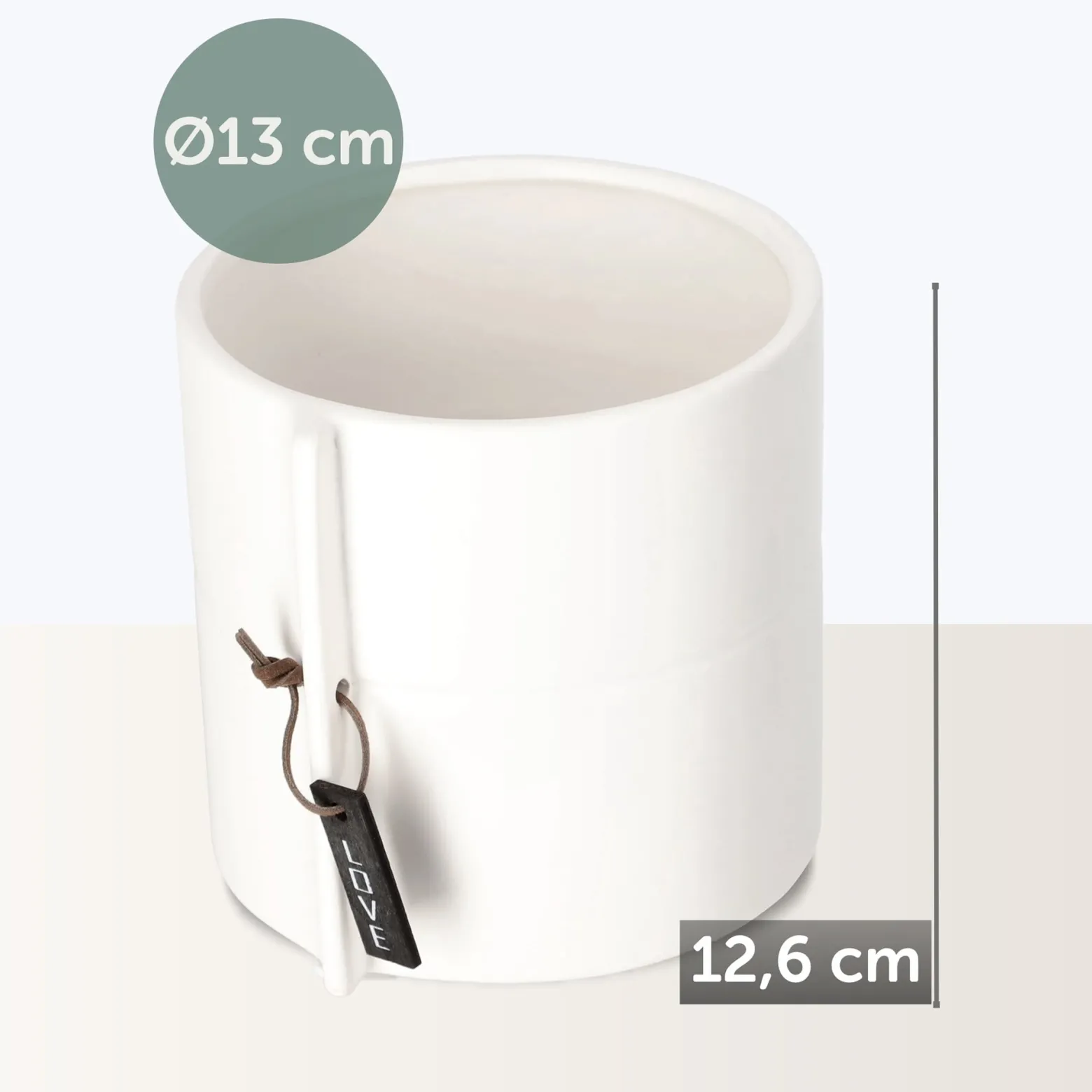 Doniczka Osłonka Donica Ceramiczna Kolory 13cm