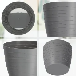 Doniczka Osłonka Donica Na Kwiaty 13cm Kolory
