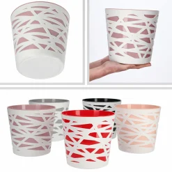 Doniczka Osłonka Wkład Donica Kolory Różowa 19cm