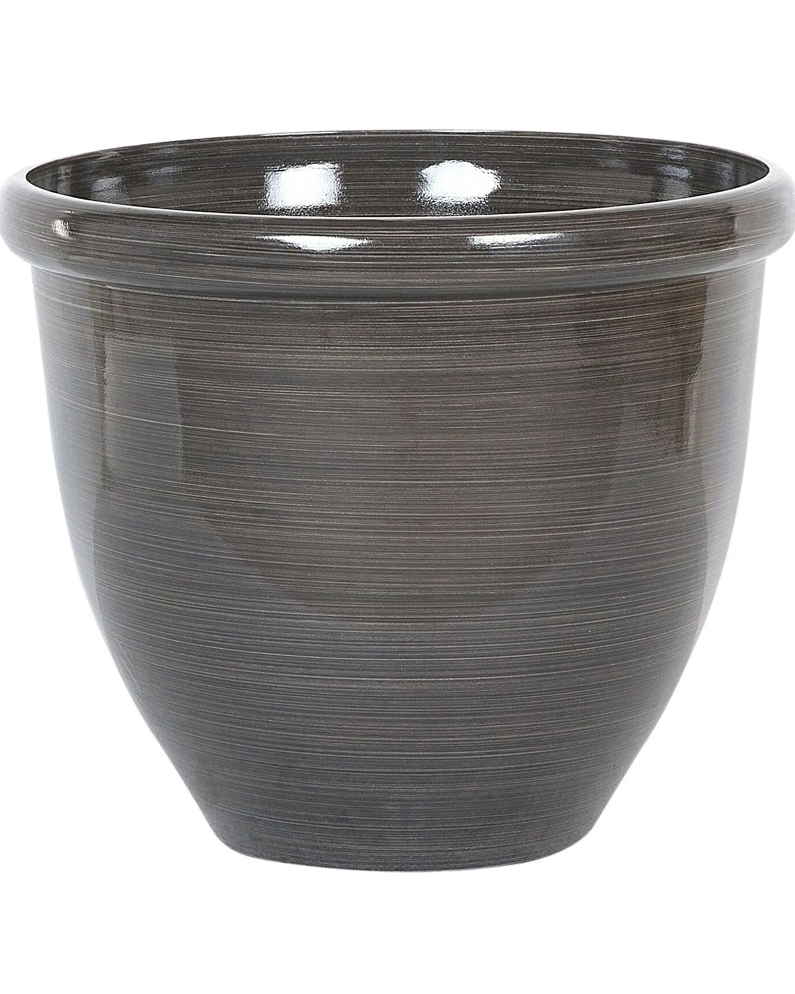 Doniczka TESALIA Kamień 49 cm Brązowy