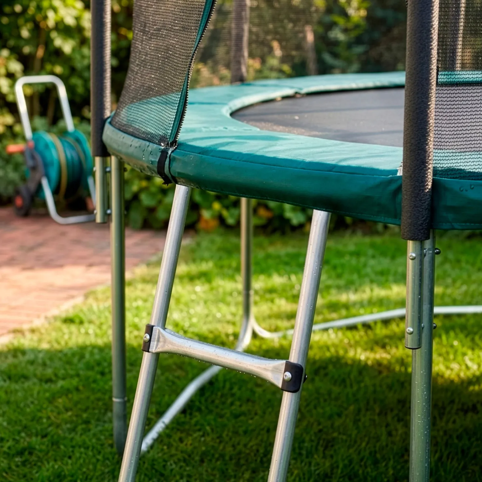 Drabinka do trampoliny 62 cm schodki z 2 stopniami uniwersalne