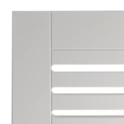 Drzwiczki ażurowe MDF lakierowany białe 99,3 x 39,4 cm KOLM