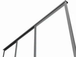 Drzwi przesuwne szklane Luxe 370x238cm antracytowe 4m