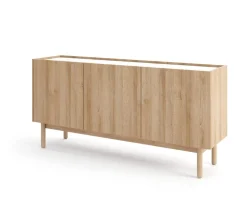 Duża komoda BOHO K144/68 dąb riviera/marmur bianco