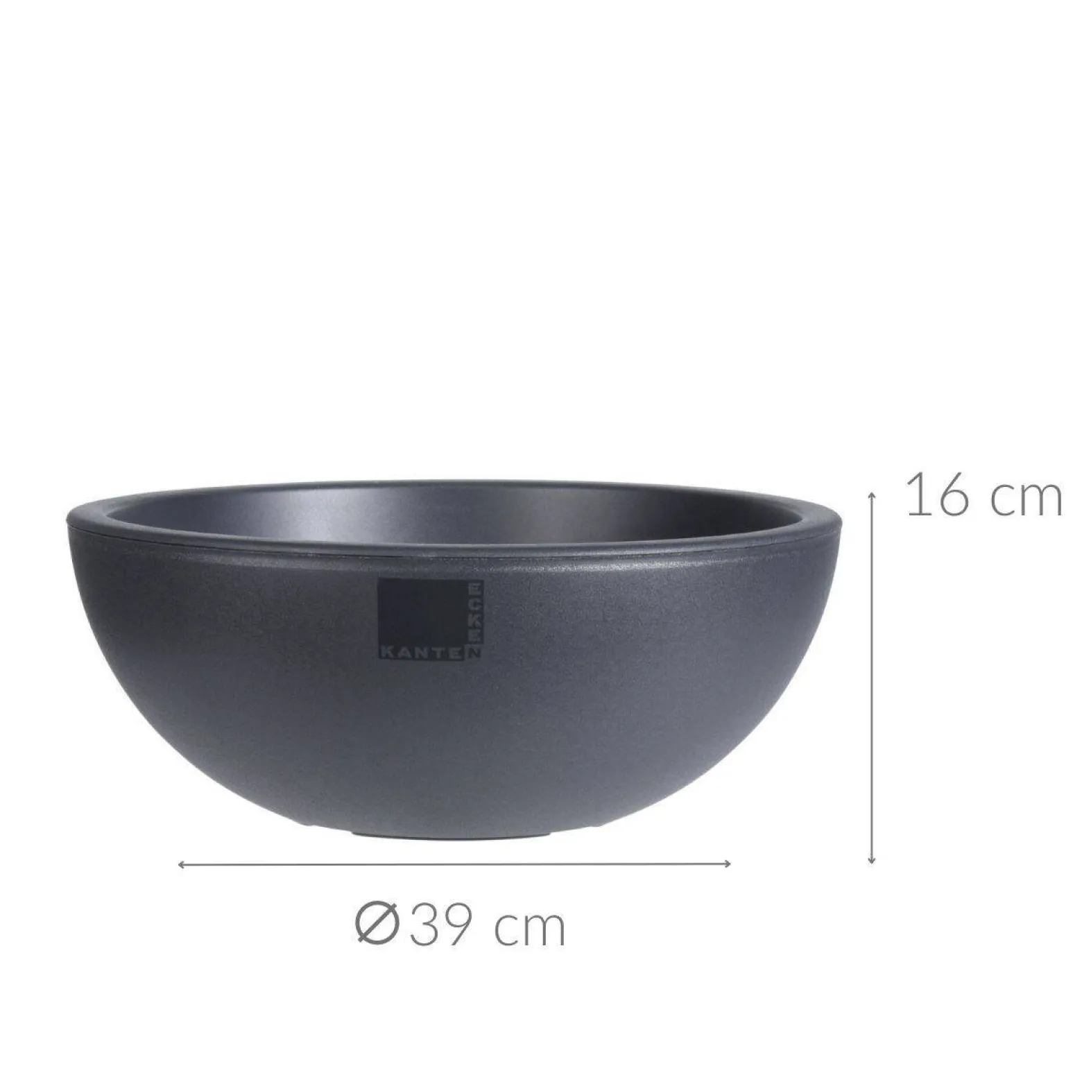 Duża donica plastikowa, Ø 39 cm