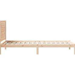Dłuższe łóżko bez materaca 90x220 cm lite drewno